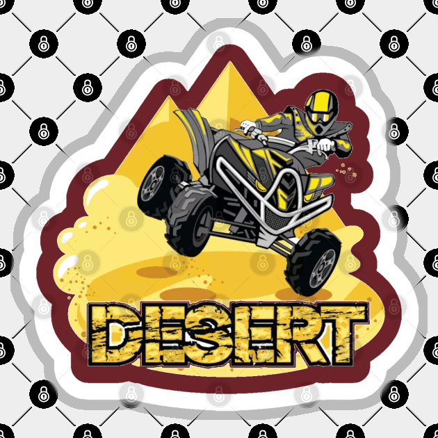 Desert Sticker by Dorran